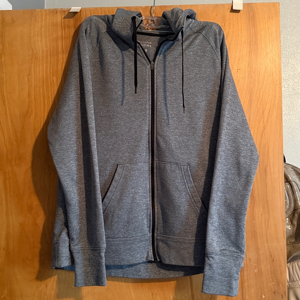 Champion Charcoal Zip-Up Hoodie